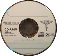 TDK / MediScribe Medical CD-R in j/c